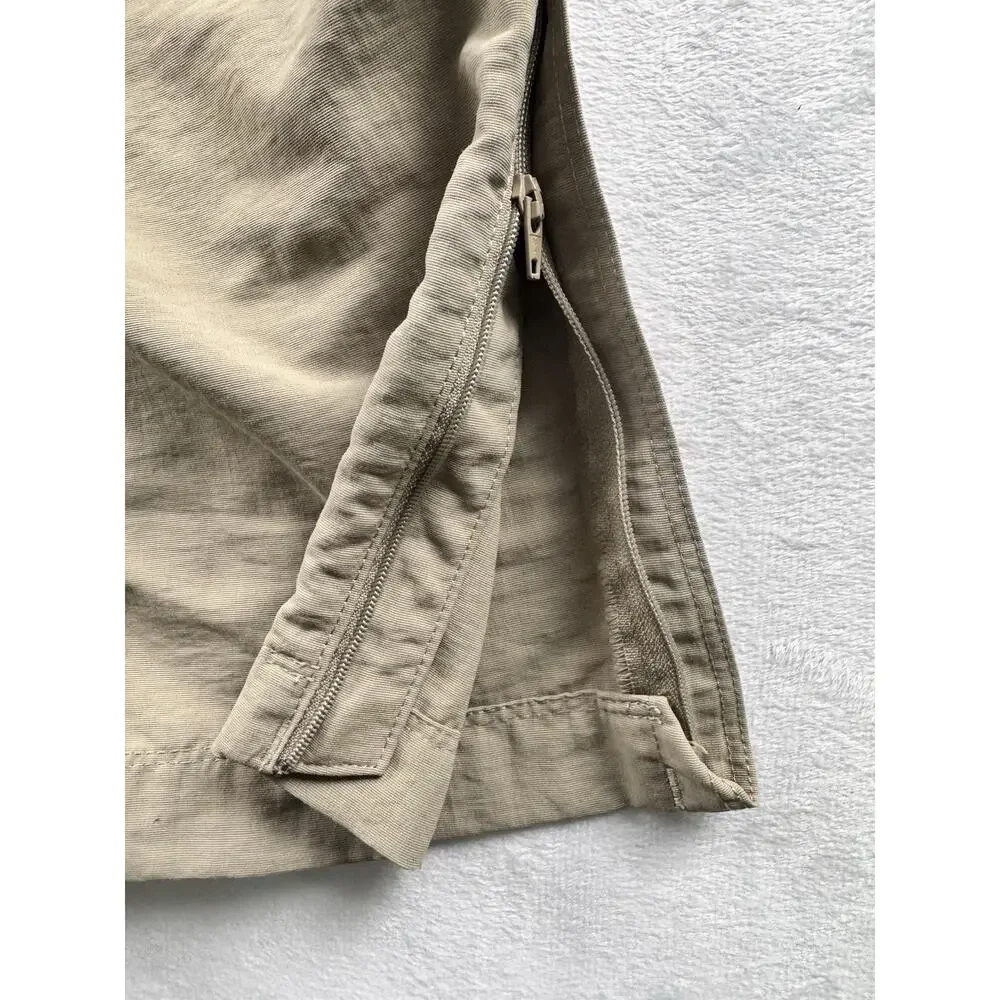 The North Face Mens XXL Beige Paramount Convertible Zip Off Hiking Cargo Pants